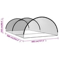 thumbnail image 4 of vidaXL Baseball Batting Cage Net Black 900x400x250 cm Polyester, 4 of 5