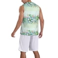 thumbnail image 2 of Naloa Succulent Basketball Jersey Reversible Men's Mesh Athletic Sports Shirts Training Practice S-4XLSmall, 2 of 6