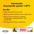 thumbnail image 4 of Pasta desparasitante de ivermectina, 6,08 g, 1,87% con sabor a manzana, 6 unidades, 4 of 5