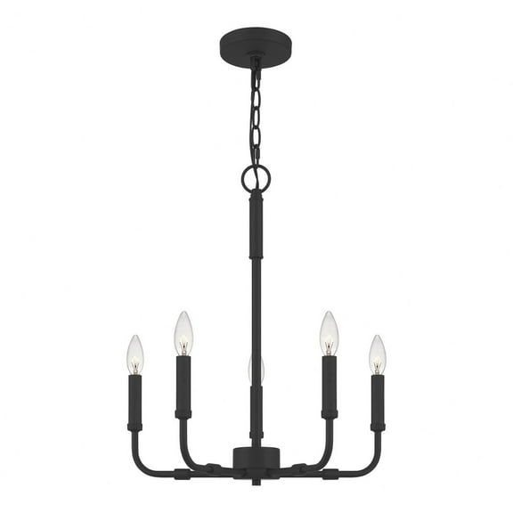 Quoizel Lighting - Chandelier - Abner - 5 Light Chandelier in Transitional style