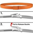 thumbnail image 3 of Falari Automatic Ratchet Belt for Women Kids Boys and Girls Genuine Leather Belt - Trim to Fit, 3 of 7
