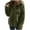 Army Green, variant on Kaemgyyd Winter Coats for Women Warm Plush Fashion Solid Color Jackets Zip up Casual Long Sleeve Outerwear