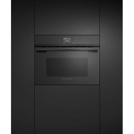 Fisher & Paykel - Minimal 24" Built-In Single Electric Convection Oven - Black