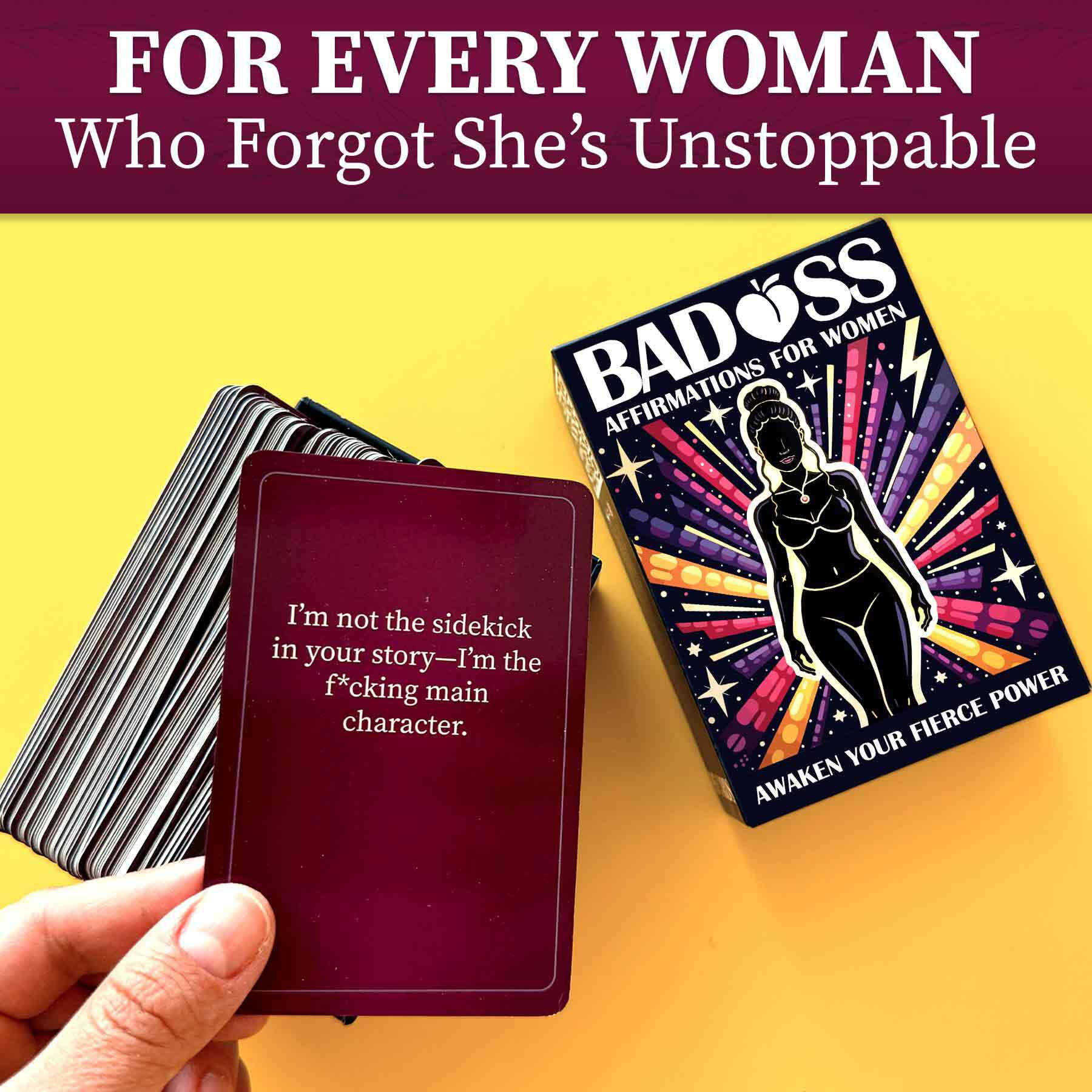 QUOKKA Affirmation Cards for Women - Daily Motivational Messages