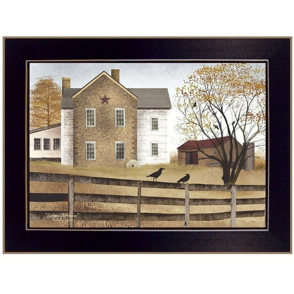 TrendyDecor4U Autumn Afternoon By Billy Jacobs Framed Print BJ117-712