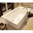 thumbnail image 4 of Maax 105742-001 Optik 66" Free Standing Acrylic Soaking Tub - White, 4 of 5