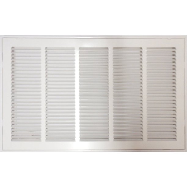 26" x 20"" Steel Return Air Filter Grill for 1" Filter Removable Face