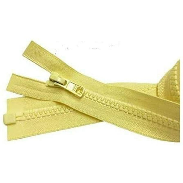 YKK 5 Molded Vislon Daisy Medium Weight Jacket Separating Zipper Choose Your Length Color