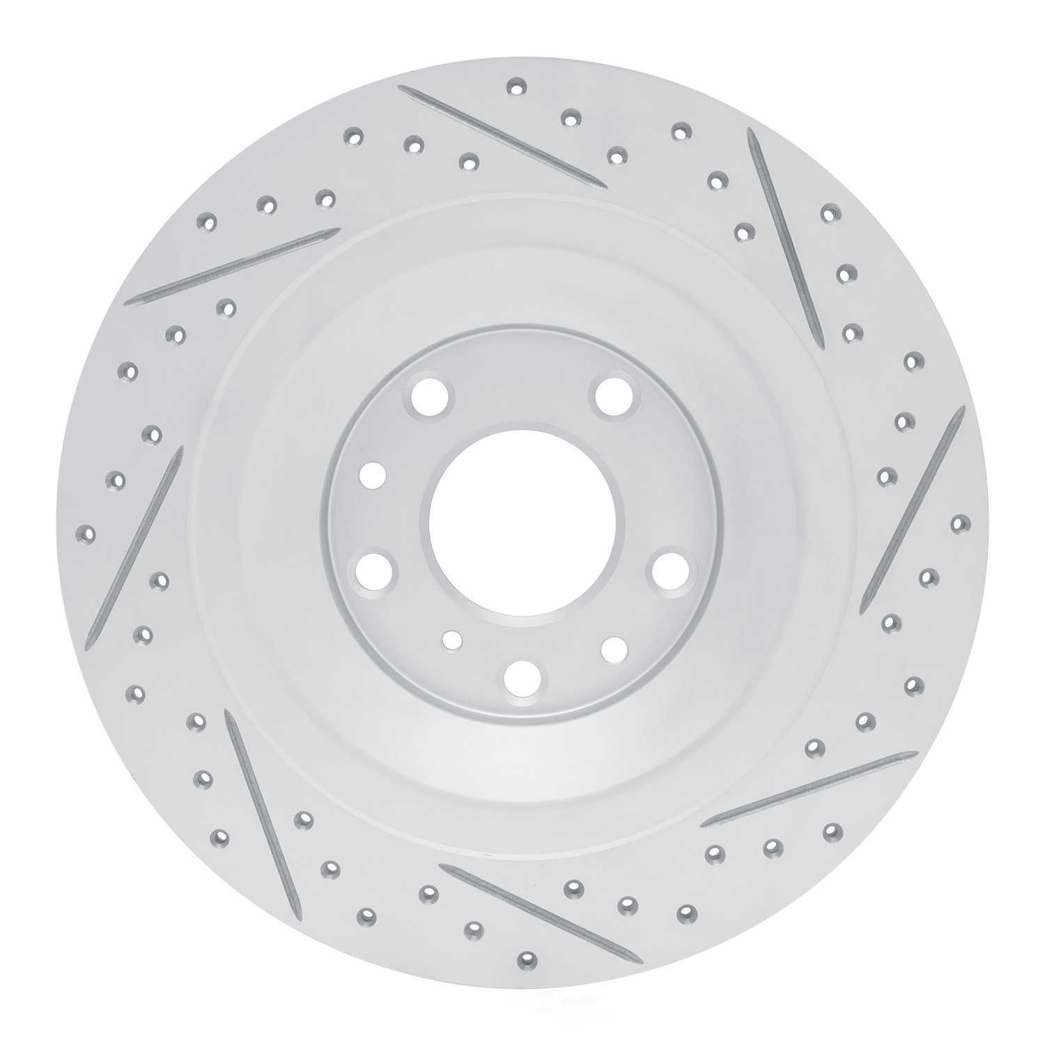 Dynamic Friction Company 830-80085L DFC Geoperformance Rotor - Drilled and Slotted