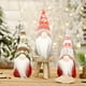 thumbnail image 3 of Adornos navideños, decoración de muñecos de juguete de tela, gnomos de felpa de fieltro no tejido para decoración interior de Navidad, 3 of 4