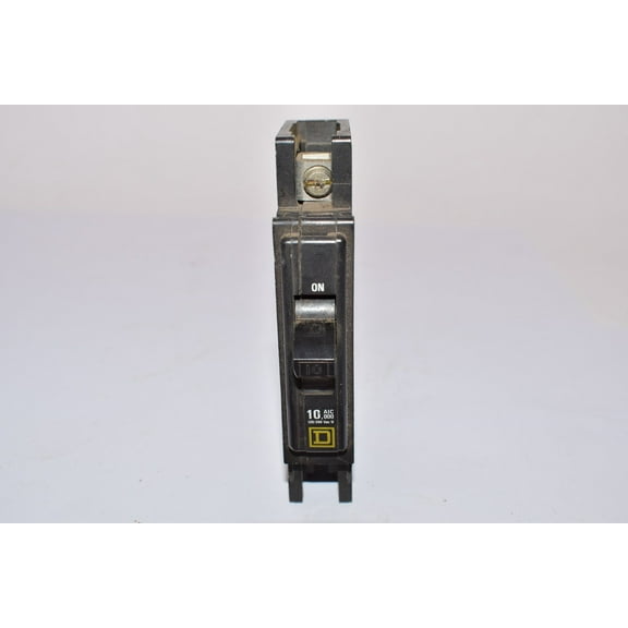 Square D QOU110 Unit Mount Circuit Breaker, Qou, 1 P, 10A
