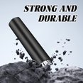 thumbnail image 5 of HIBIBUD 2Pcs Mini Flashlight, 3.9" Keychain Flashlight for Hiking, USB Rechargeable in Black, 5 of 7