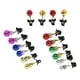 thumbnail image 2 of Adorno de bigote Mini pinza navideña para barba Accesorios ligeros Resistente al desgaste 12 bolas 4 campanas, 2 of 9