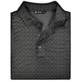 thumbnail image 4 of Men's Levelwear Charcoal Miami Marlins System Insignia Polo, 4 of 4
