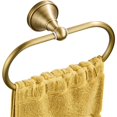 thumbnail image 1 of Porte-serviettes ovale en laiton antique porte-serviettes porte-serviettes pour salle de bain accessoires de cuisine support mural en bronze brossé, 1 of 5