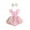 Colorful, variant on Musuos Baby Girls Rompers Dress 0-18M Feather Fly Sleeve 3D Butterfly Mesh Tulle Skirt Hem Bodysuits with Headband for Summer