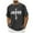 Gray, variant on ZQUUVOU Men's T-Shirt Casual Short Sleeve Easter Printed Crew Neck Shirts (Black,M)