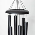 thumbnail image 3 of 44" Premium Aluminum Black Wind Chimes - Perfect for Outdoor Zen Atmosphere, Garden, Patio, and Backyard Decoration with Wind Catcher, Ideal Gift, 3 of 3
