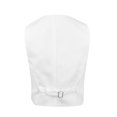 thumbnail image 2 of Kaerm Kids Boys Suit Vest Slim Fit V-Neck Sleeveless Wedding Gentleman Vests Dress Waistcoat Silver 8-10, 2 of 9