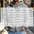thumbnail image 3 of NominalSnug Zip up Hoodies for Mens Long Sleeve Jackets Casual Hooded Sweatshirts Warm Coat with Pockets, 3 of 8