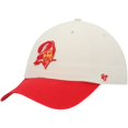 thumbnail image 3 of Men's '47 Cream/Red Tampa Bay Buccaneers Sidestep Clean Up Adjustable Hat, 3 of 4
