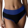 thumbnail image 1 of String Taille Haute Confortable pour Tous les Jours, Respirant, Sans Coutures, Doux, Extensible, Coupe Ajustée, Culottes pour Femmes, 1 of 4
