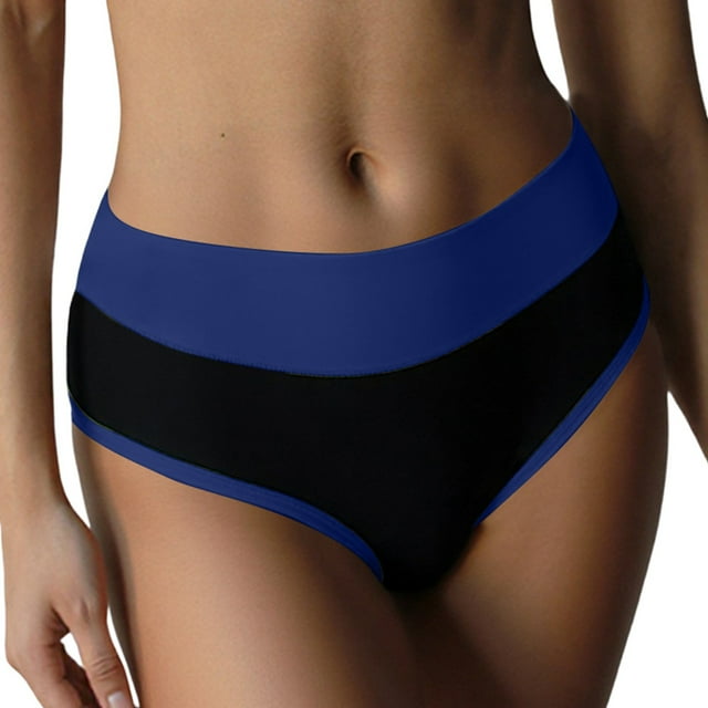 String Taille Haute Confortable pour Tous les Jours, Respirant, Sans Coutures, Doux, Extensible, Coupe Ajustée, Culottes pour Femmes