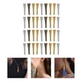 thumbnail image 1 of HEATSHAKING 36Pcs Trumpet Flower Shaped Alloy Bead Caps for Bracelets and Necklaces Assorted Color, 1 of 8