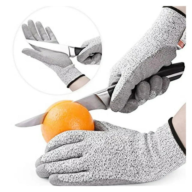 Level 5 Cutting Prevention Cooking Gloves Heat Resistant Welding High Temperature Kitchen ,Easy to Use