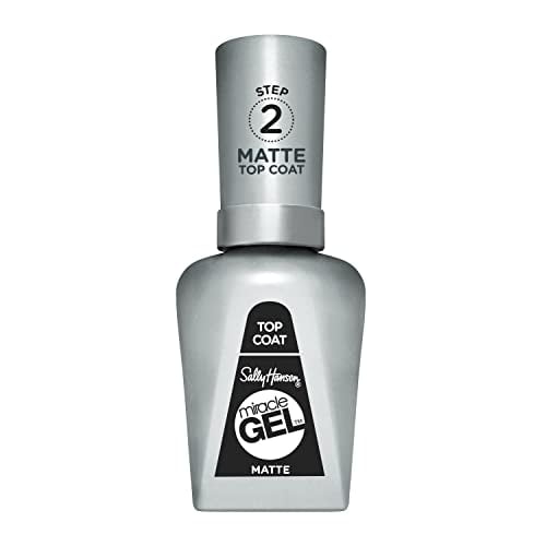 Sally Hansen Miracle Gel Matte Top Coat #102, Fl Oz Sally Hansen Miracle Gel Matte Top Coat #102, Fl Oz