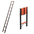 thumbnail image 4 of Dbuoem 12.5 FT Telescoping Ladder,330lbs Max Capacity Extension Ladder,Collapsible Ladder with Anti-slip Feet for Home,Roof,RV,Outdoor Work, 4 of 7