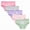 Unicorn/Ballerina, variant on Princess Rose Toddler Girls Underwear Soft Cotton Brief Panties with Lace 5 Pack