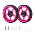 thumbnail image 1 of Ximing Easy Wheels for Folding Bike Replacement Replacement Parts Stable Easywheel Thick Body Pink, 1 of 10