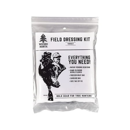 Wicked North Gear Turkey Field Dressing Kit White