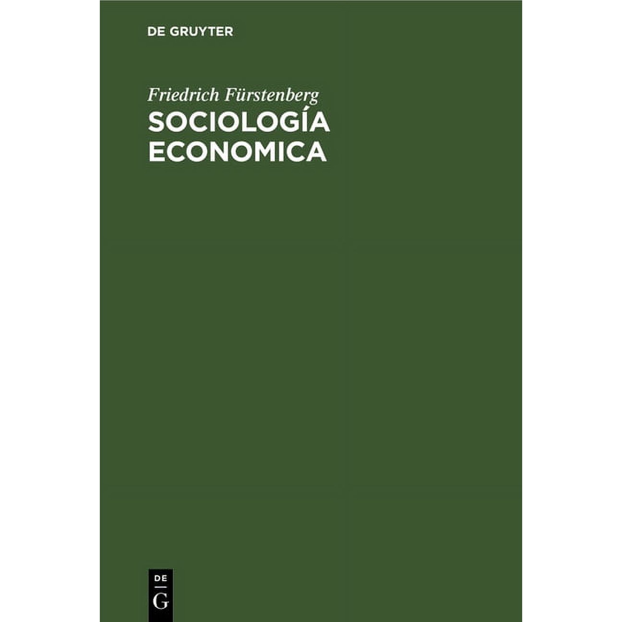 Sociología Economica (Hardcover)