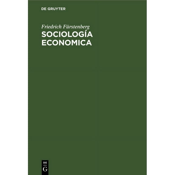 SociologÃa Economica, (Hardcover)