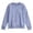 v-337Navy1938, variant on HAYIMI Women Scalloped Sweatshirt Crew Neck Loose Fit Solid Color Long Sleeve Pullover Tops Soft Casual Layering Sweatshirts For Ladies Trendy Dailywear