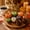 B, variant on 9 PCS Thanksgiving Artificial Pumpkins and Gourds Set - Fall Decorations for Home 7 Fake Pumpkins, 2 Pinecones for Fall Halloween Table Centerpieces