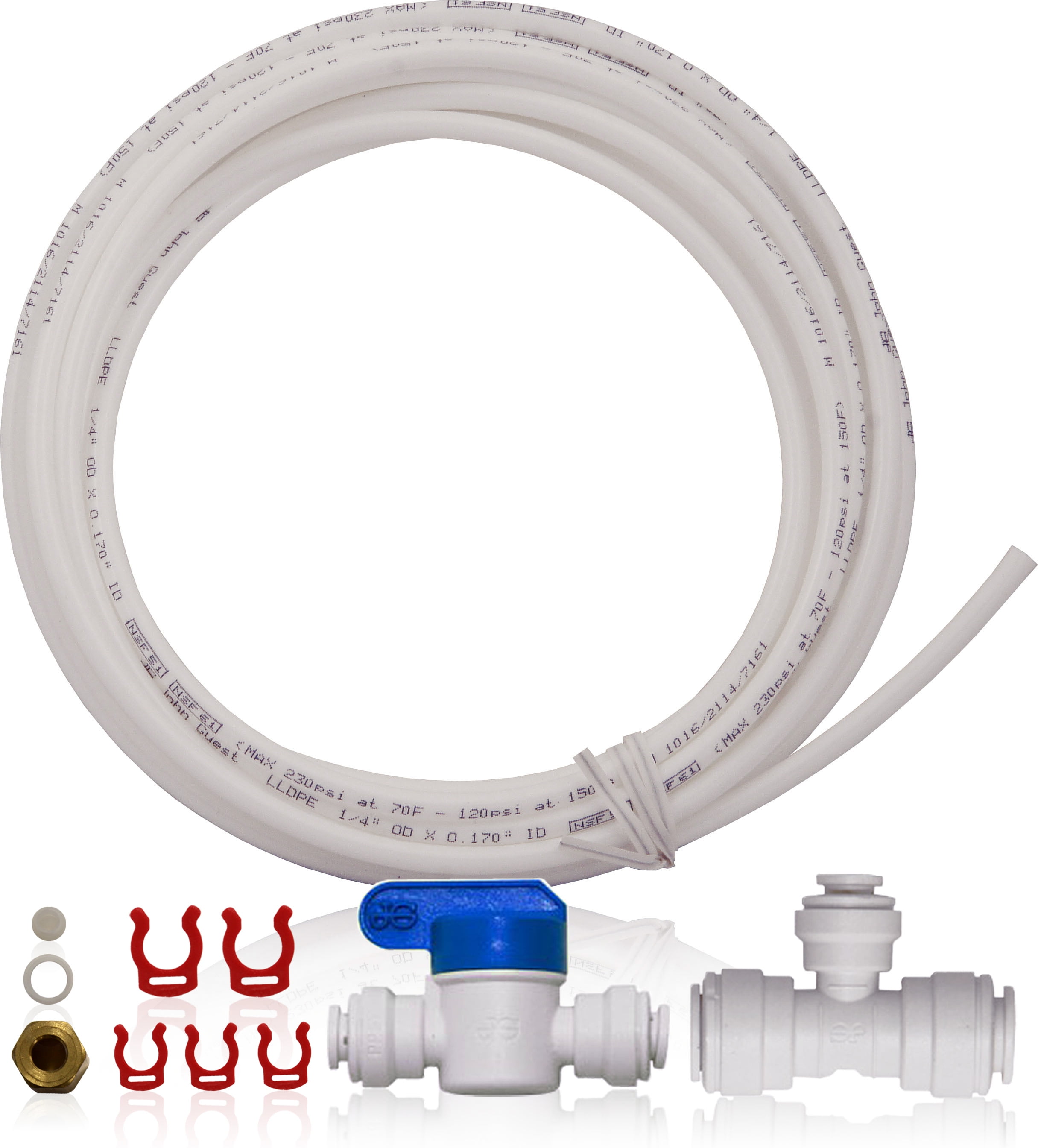 APEC ICEMAKERKIT3814RO Ice Maker Kit for Reverse Osmosis System with upgraded 3/8" Output