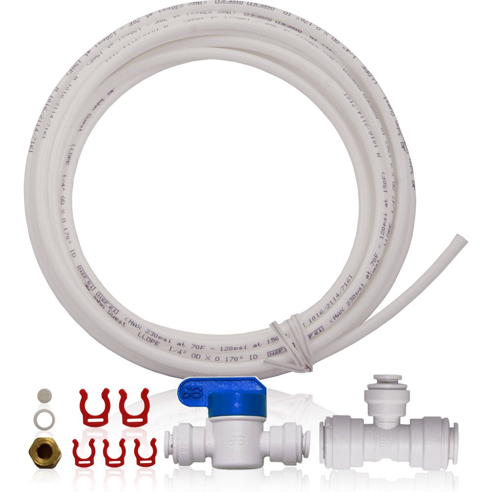 APEC ICEMAKERKIT3814RO Ice Maker Kit for Reverse Osmosis System with upgraded 3/8" Output