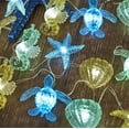 thumbnail image 5 of Nautical Theme Ocean Décor Beach Decorative String Lights Outdoor Seahorse Sea Turtle Starfish Shell Cute Marine Life Novelty Night Lights 30LED 10ft Battery Operated, 5 of 7