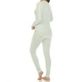 thumbnail image 3 of White Mark Ensemble de Pyjama Gaufré pour Femmes, 3 of 6