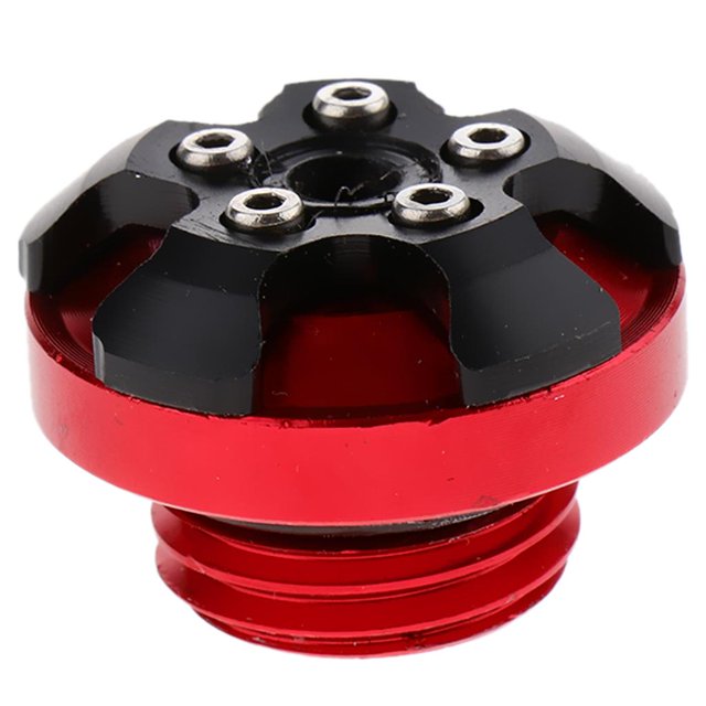 Cubierta Del Tapón Del Llenador De Llenado De Aceite Del Tornillo Del Aceite De Transmisión Para ER6N / F 06-14 rojo Soledad Tapa de llenado de aceite del motor