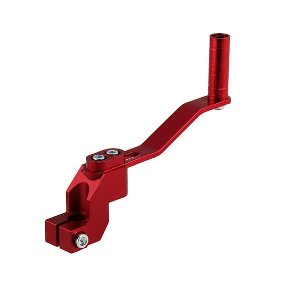 Worgeous Aluminum Alloy Gear Lever Universal Motorcycle Footrest Pedal Shifter Motorcycle Modified Accessories (Red)