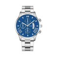thumbnail image 2 of NovaStitch Luxury Watches for Men Alloy Band Chronograph Watch with Multifunction 3 Eye 6 Hands Dial, Analog Quartz Business Men'S Wrist Watches, Classic Dress Watch Reloj Swatch Para Hombre, 2 of 5