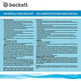 thumbnail image 3 of Beckett Waterfall Foam Sealant, Black, W/Spray Attachment, 12oz, 3 of 3