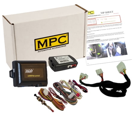 MPC Remote Start Kit For 2011-2016 Ford F-250 - Smartphone & Factory Remote Compatible, Plug & Play With T-Harness