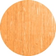 thumbnail image 1 of Ahgly Company Indoor Round Abstract Orange Contemporary Area Rugs, 3' Round, 1 of 1