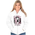 thumbnail image 3 of Kanji Betty Boop Classy and Sassy Zip Hoodie Sweatshirt Women Brisco Brands S, 3 of 5