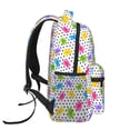 thumbnail image 3 of Balery Bear And Polka Dot Mochila Escolar Impresa, Mochila Ligera para Viajes Casual, Mochila Duradera y Cómoda Multifuncional, Mochila para Laptop-One Size, 3 of 5